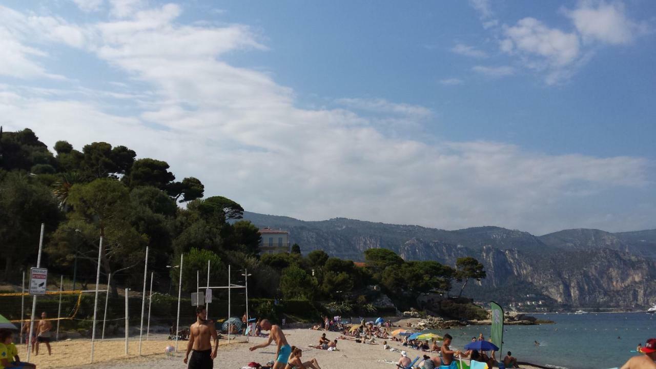 Les Palmiers A 700M De La Mer Nizza Esterno foto
