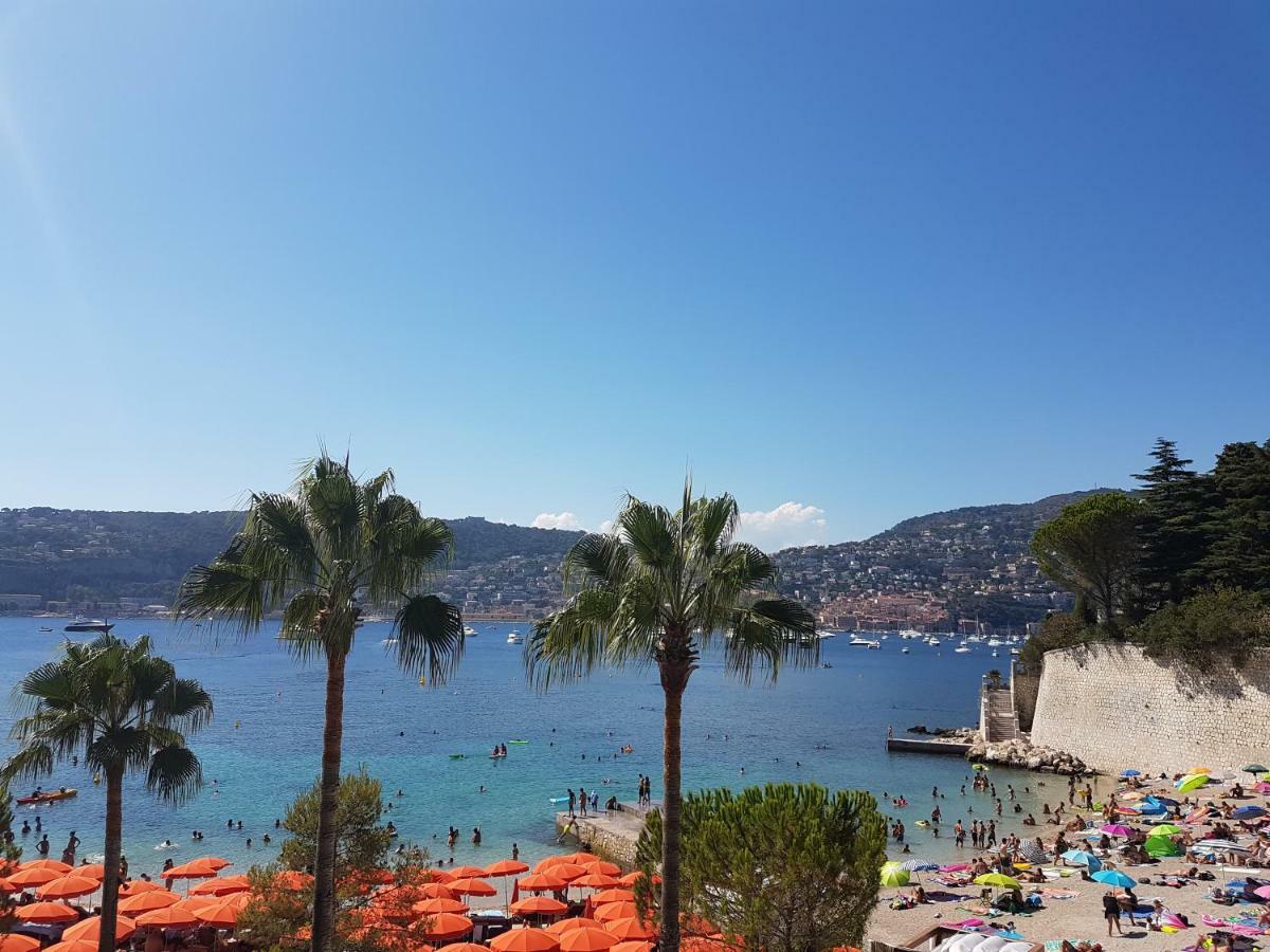 Les Palmiers A 700M De La Mer Nizza Esterno foto