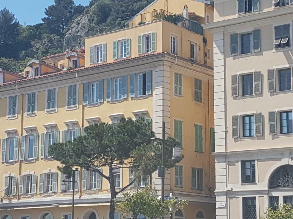 Les Palmiers A 700M De La Mer Nizza Esterno foto